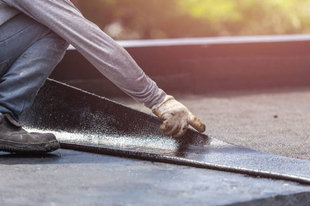 Professional Crawl Space Encapsulation technician working in Jones, MI